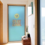 꾸밈 dc565 m-무점착유리시트 스테이쿨 유리문시트지