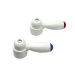 수도 핸들 교체 부속품 냉수 온수 욕실 화장실 베란다