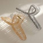 제이로렌 크리스탈 꼬임 한머리 올림 집게핀 H0955