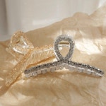 제이로렌 크리스탈 꼬임 한머리 올림 집게핀 H0955