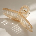 제이로렌 크리스탈 꼬임 한머리 올림 집게핀 H0955