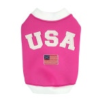 그루밍독 반려동물 USA 네오프렌 바시티 야구 점퍼 L 1개