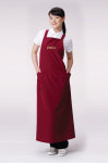 요들 요들가운 요들 핑클 롱 반달 앞치마 특대 와인 PK-363