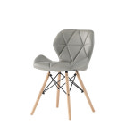 아이앤 아이앤 글리 큐브 PU 인테리어 체어 FU