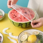 밥상덮개 일회용 식품 커버 플라스틱 랩 고무줄 뚜껑 과일 그릇 보관 주방 신선한 유지 필름