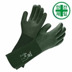 내화학장갑 스노클 4-414 그린-36cm 장갑 안전장갑 내산 내화학 내유