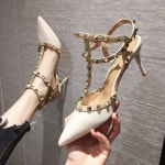 펌프스 용 슬립 온 오피스 하이힐 신발 레이디 클래식 펌프 Zapatos Dama 쿨 힐 G6166