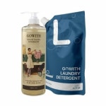 고위드 올인원 천연 세탁세제 1000ml + 세탁 리필 900ml 1개