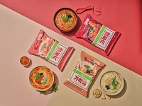 풀무원 가락유부우동 425.2g 2개 가락김치우동 486.6g 2개