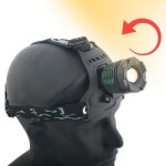 AAA사용 125도 각도조절 LED헤드랜턴 RH360