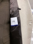 지이크 지이크 SIEG 아이보리베이지 세미오버 핸드메이드 코트 PD-H7094