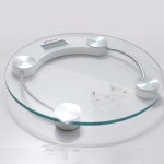 키친아트 체중계 몸무게 저울 디지털 체중계 원형