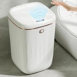 다용도휴지통 대용량 스마트 쓰레기통 유도 주방 욕실 자동 센서 20 L 22