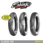 오토바이 타이어 신코타이어 E240 앞 뒤 MT90-16