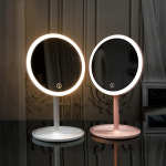 NAVI 나비 탁상용 LED 뷰티 스탠드 조명화장거울 무드등 5배확대경 3색조명 밝기조절