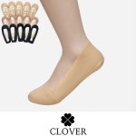 전체 실리콘 처리 무지 여성 덧신 0452ik