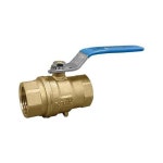 플로발 2PC 황동 볼밸브 G06 25A 신주 170도 40K JIS