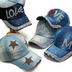 엘리펀 모자 블링블링 큐빅 청모자 진청 야구모자 볼캡 봄나들이 캐주얼캡