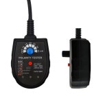 소켓 테스터 감지기 화재 플러그 3상 점검 배선 감지 RCD 누출 테스트