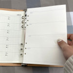 6공 A5 다이어리 위클리 속지 6공다이어리속지 A5다이