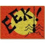 곤충 나비 러그 카펫 DIY 스킬 자수 세트 영문버전 컬러인쇄메쉬 NO 10 1세트