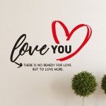 디자인엠 러브유 캘리그라피스티커 데코스티커