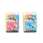 삼각 싸인펜 12색 X2개 랜덤 수성 컬러 사인펜 학생