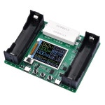 C타입 18650 리튬 배터리 용량 테스터 MAh MWh LCD 디지털 디스플레이 전력 검출기 모듈 전기 기기