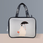 레이니베어 반투명 파우치 방수 화장품 수영복 가방