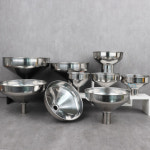 국산 스텐 깔때기 대형 오일 깔대기 스텐 젓갈깔대기 중 8 3 1개 099846