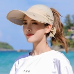 이중썬캡 챙 넓은 모자 옆 날개 여름바캉스 여성모자