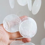 컬러 파스텔 자개 모빌 천장 인테리어 장식 소품