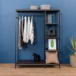 우아미 우아미가구 우아미가구 루빈 다용도 선반 수납 행거