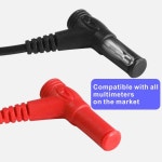 멀티미터 프로브 테스트 라인 리드 20A 금도금 특수 팁 1000V