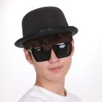 공단 칼라 모자 중절모 마술사 무대 뮤지컬 단품 CD10 공단칼라모자