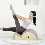 모션케어컴퍼니 모션케어필라테스 모션케어 필라테스 우드 스파인코렉터 가정용 스트레칭 요가 기구 1개