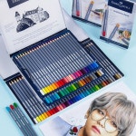 페이버 Castell Goldfaber 아쿠아 수용성 컬러 연필 박스 전문 컬러 연필 아트 12243648