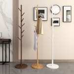 톰 스탠드 옷걸이 원목 스탠딩 튼튼한 우드 행거