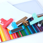 브리스크스타일 플랜위드 빈티지 플라스틱 클립 냉장고 자석 집게