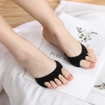 쿠션 발가락 양말 블로퍼 뮬 슬립온 슈즈 운동화 구두 스킨