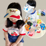 앙상블 아동 옆날개 사이드 챙 모자 썬캡 여름 키즈