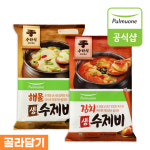 풀무원 풀무원 풀무원 생 수제비 2종 김치 해물 5봉