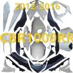 혼다 RR CBR 1000 ABS 미도색 부품 차체 페어링 사출 성형 카울 바디 02 1개 CBR1000 H1012-02