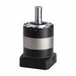 원형 플랜지 유성 기어박스 감속기 5 1 프레임 AC 서보 모터 입력 샤프트 직경 PLE090