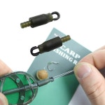 인라인 퀵 체인지 비드 피더 10 개 잉어 낚시 액세서리 잉어 헤어 리그 스톱 비드 잉어 낚시 태클 장비