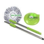 회전걸레 극세사 마포 대걸레 세트 학교 식당 막대걸레 봉세트1개 걸레1장 1개