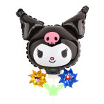 풍선나라 바람개비 풍선 산리오 쿠로미