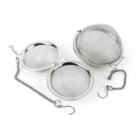 스텐 티인퓨저 차망 다용도 차 다시망 중형 x2개 3IohZ