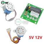 1세트 드라이버 보드 모듈 Arduino 용 5V 12V 감속 기어 스테퍼 모터 4 상 스텝 ULN2003 28BYJ-48