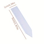 100pcs 정원 식물 레이블 액세서리 꽃 냄비 플라스틱 태그 보육 마커 라벨 트레이 DIY 도구